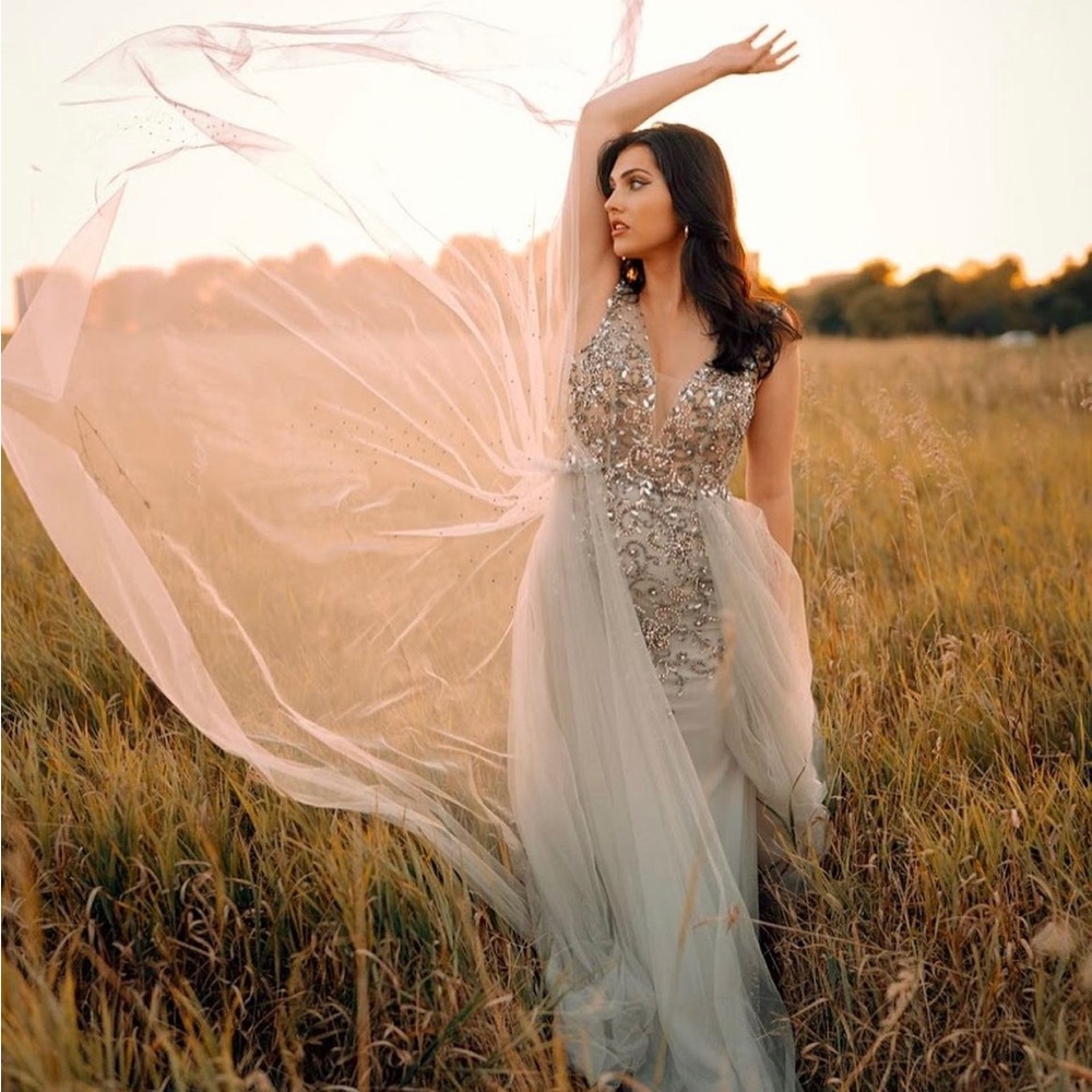 Bejeweled Prom Gown